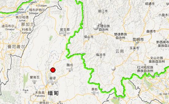 缅甸地震前后对比;缅甸地震前后对比图